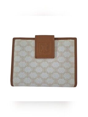 Celine Paris Macadam Bifold Kisslock Wallet